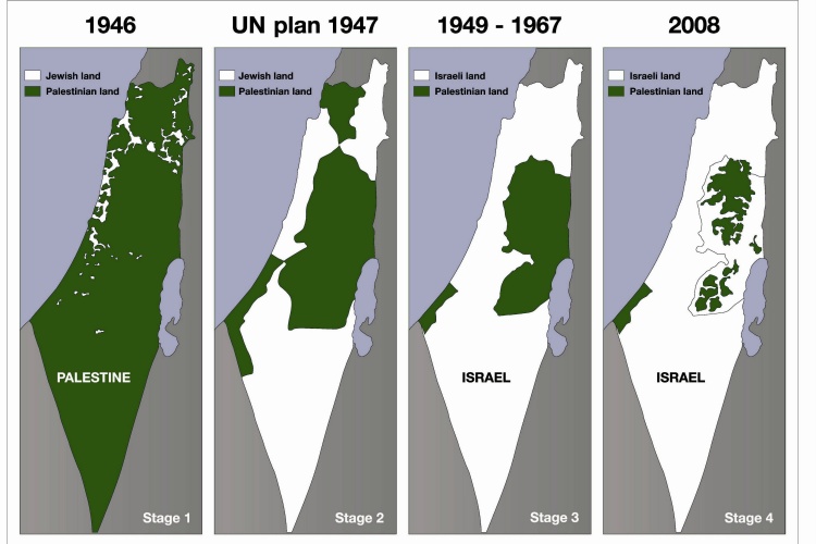 O (interminável) conflito israelo-palestiniano em catorze parágrafos ...