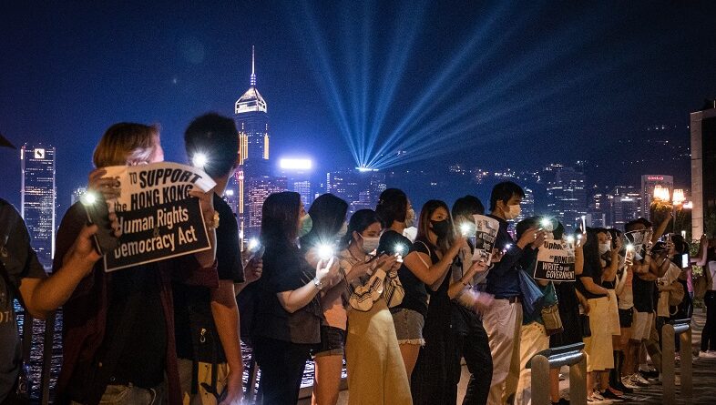 Protestos a favor de um regime democrático em Hong Kong | Foto: Studio Incendo/Creative Commons